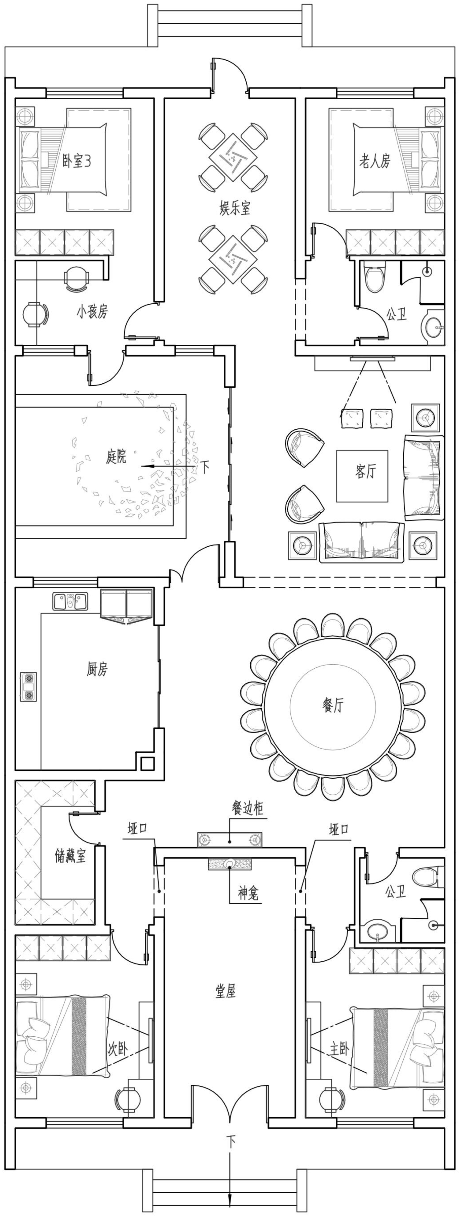 湖北孝感夏家中式宅院