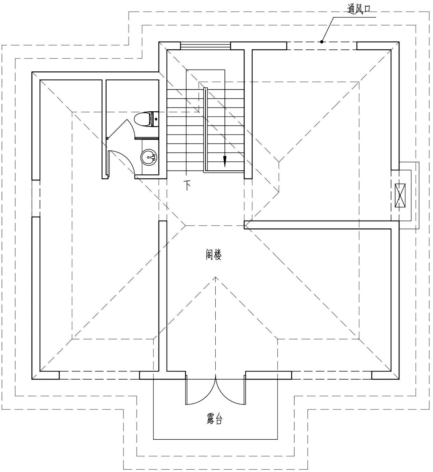 江苏南京杨家新中式别墅图纸