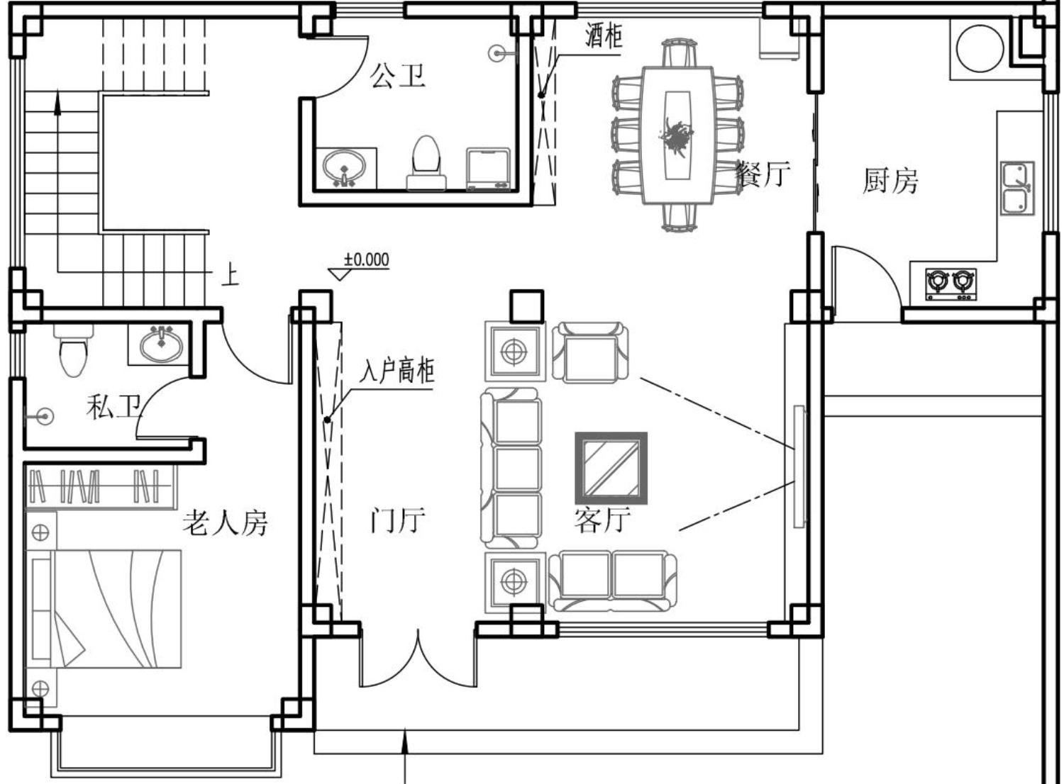 广东茂名魏家现代宅院设计