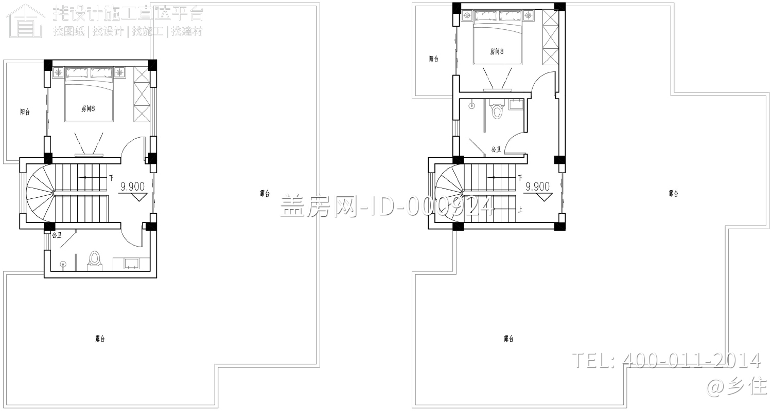 福建莆田王家欧式别墅图纸