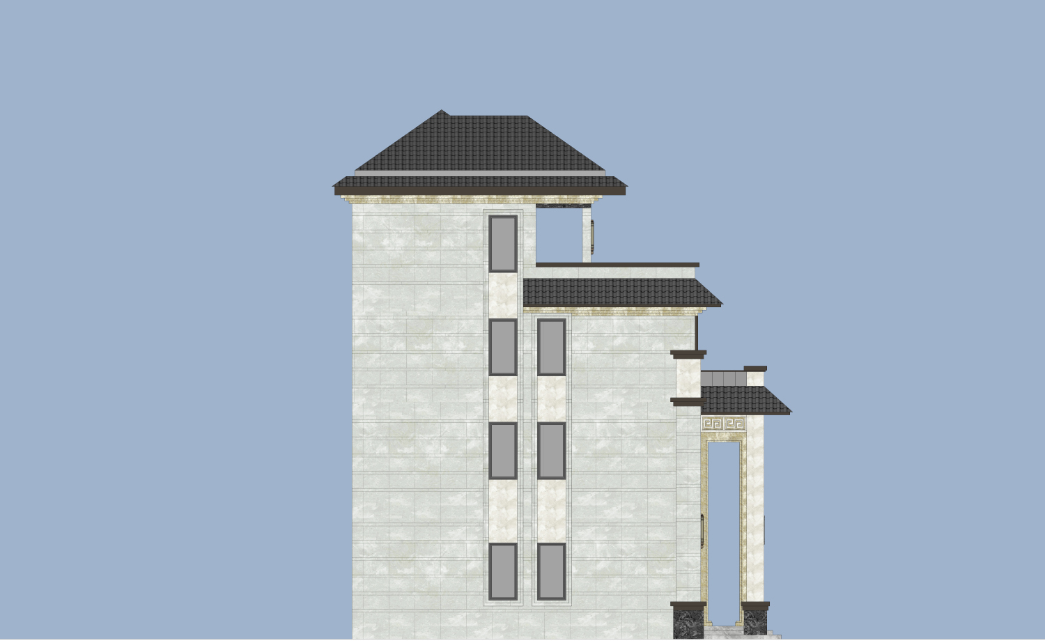 福建漳州陈家新中式别墅