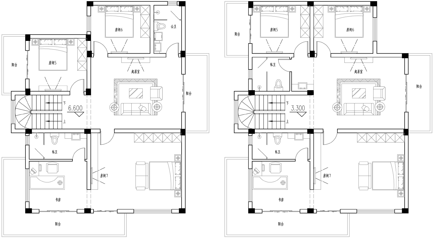 福建莆田王家欧式别墅图纸