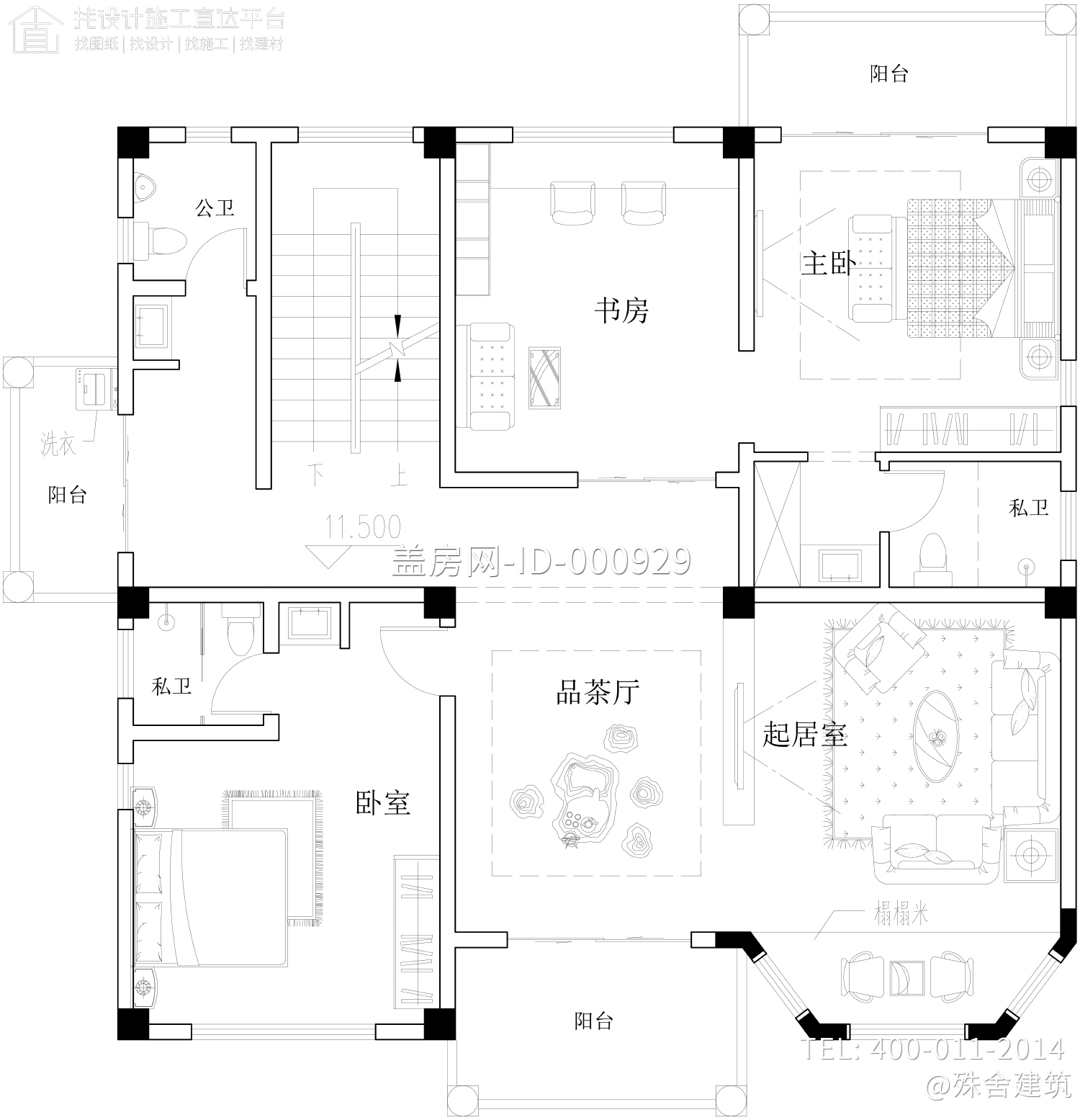 广东湛江唐家欧式别墅图纸