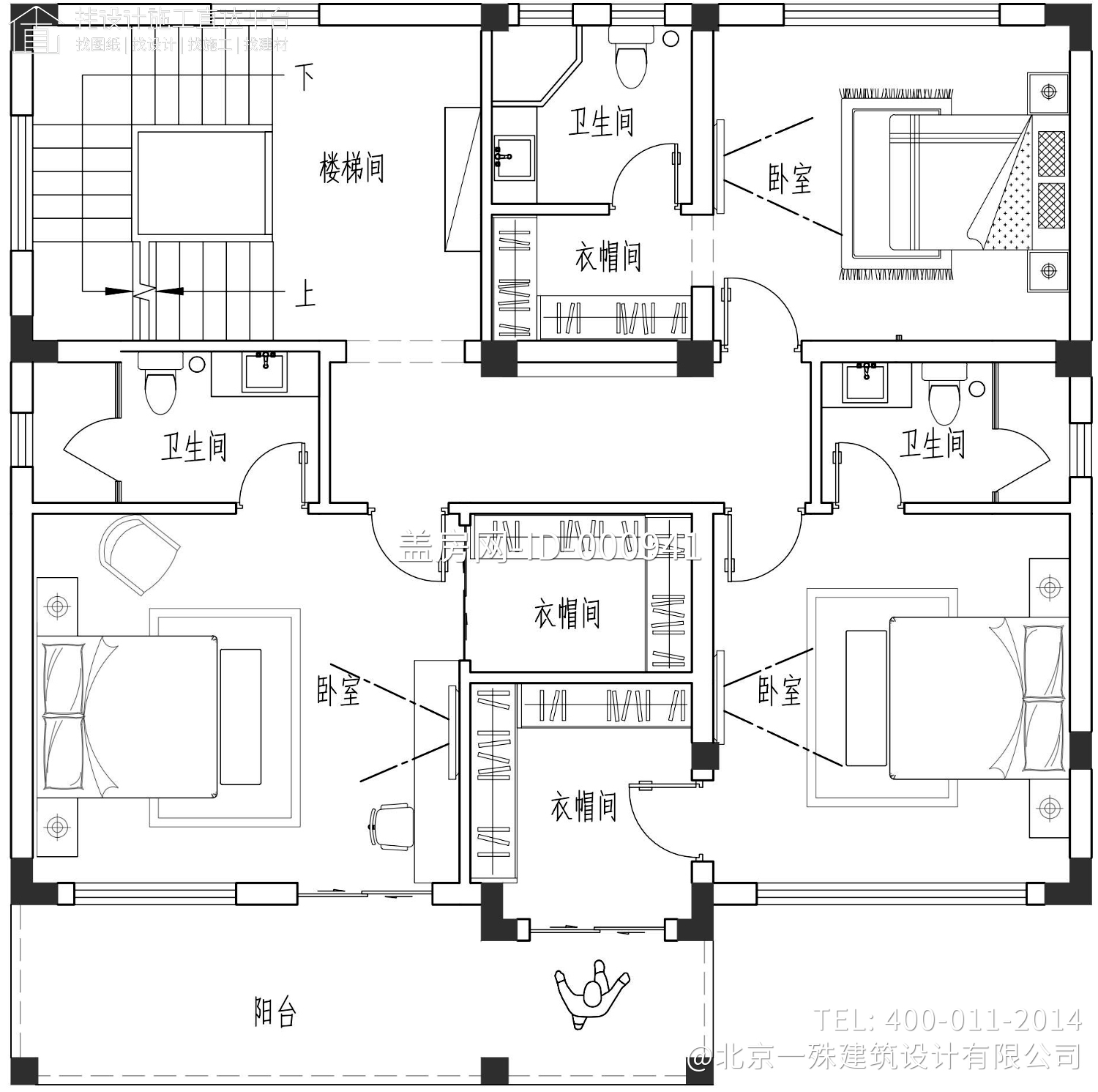 浙江绍兴诸暨魏家欧式别墅图纸