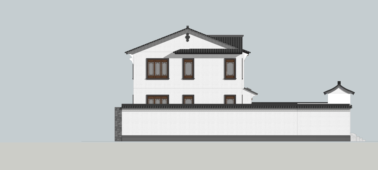 河北邯郸申家中式宅院
