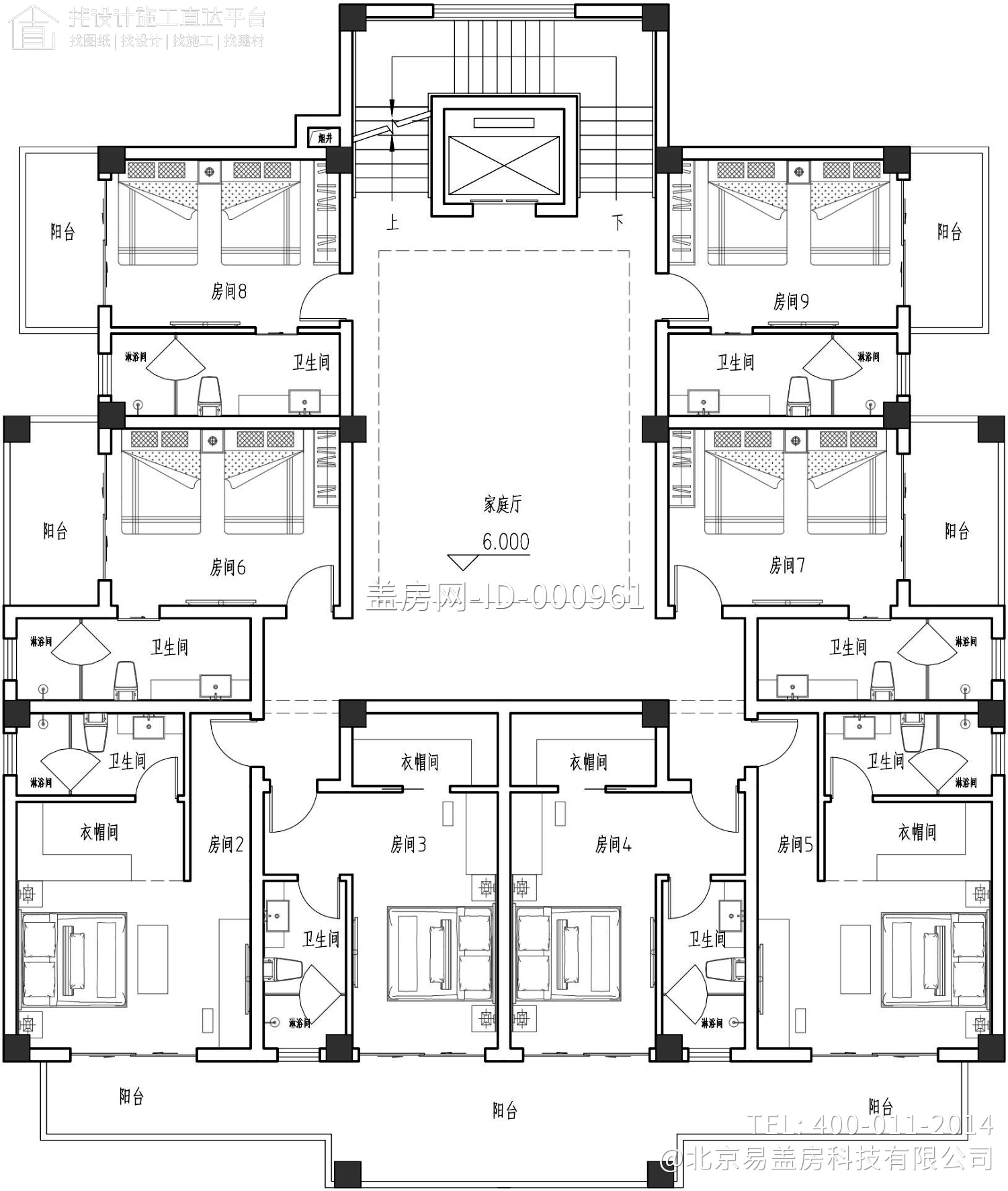 福建莆田欧式别墅设计图纸