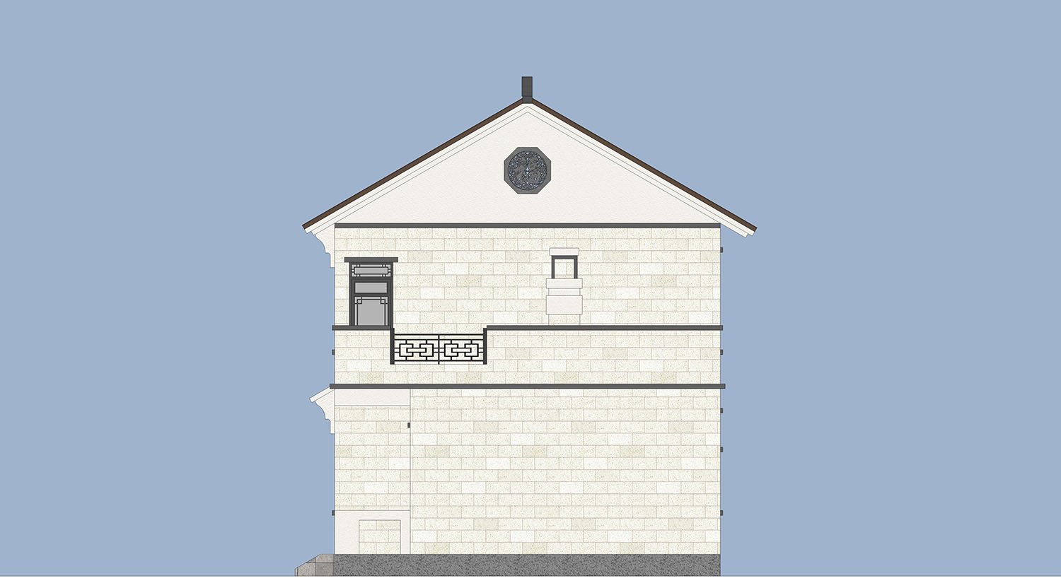 福建三明阙家新中式别墅