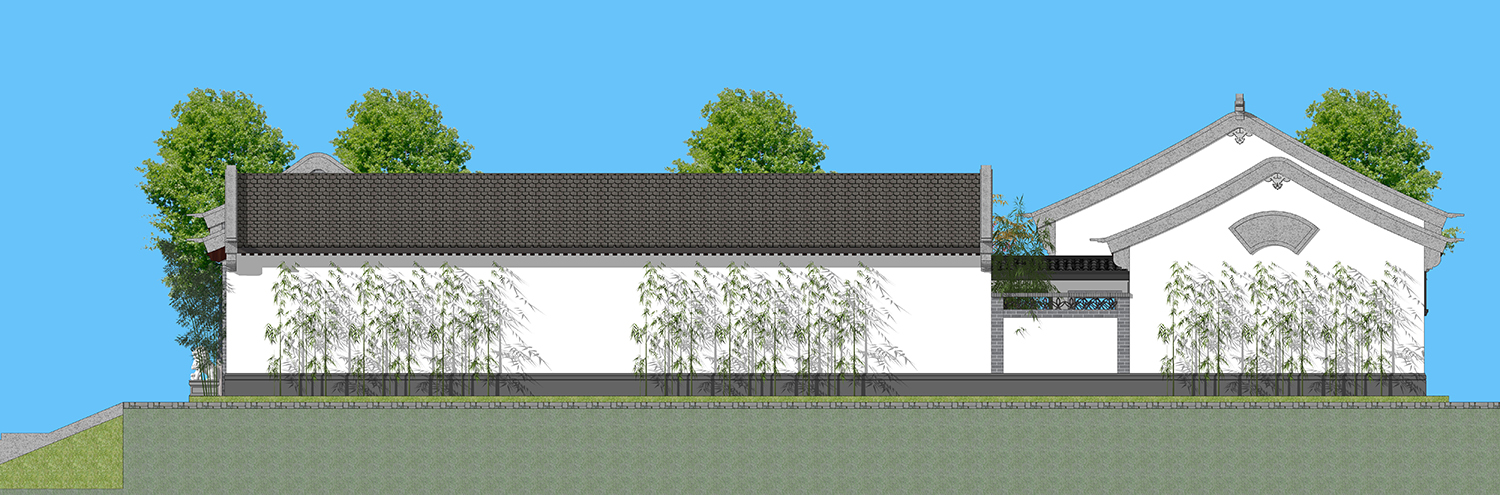 四川成都钟家中式四合院
