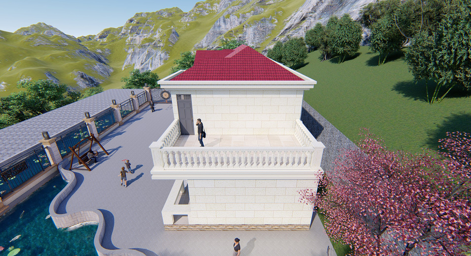 福建三明阙家欧式别墅