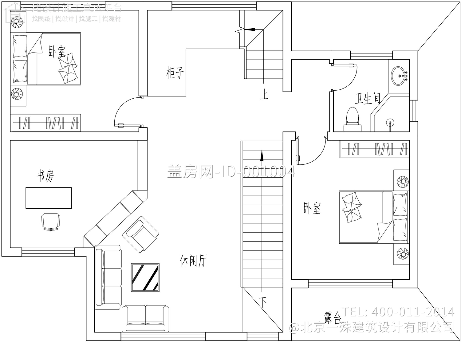 浙江舟山林家欧式别墅图纸