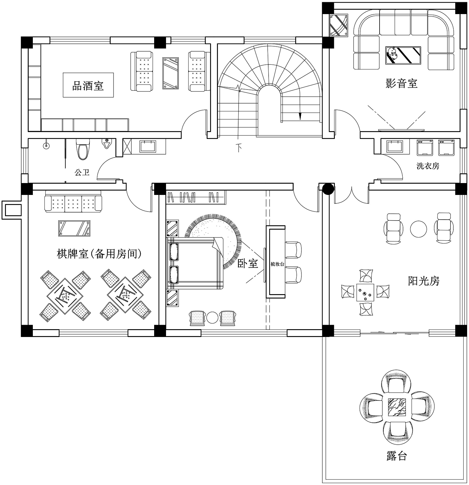 湖北巴东蔡家欧式别墅