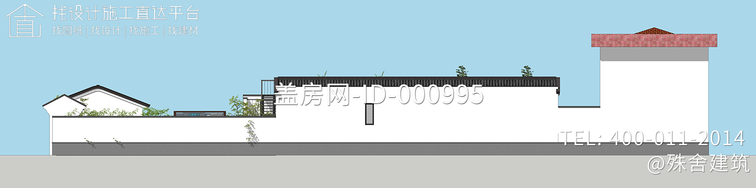 河北廊坊张家新中式三合院