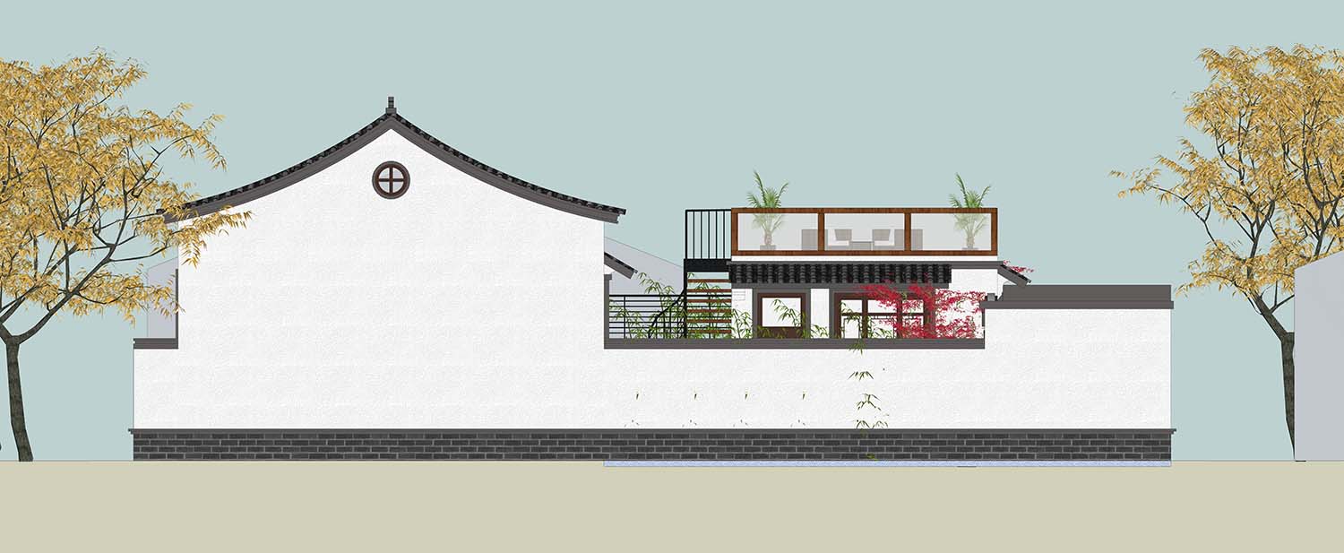 北京密云刁家新中式别墅