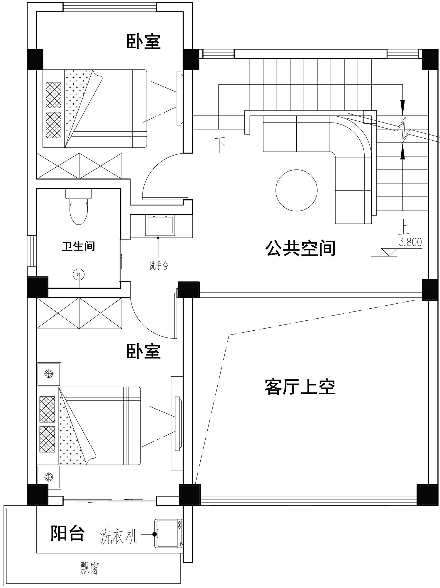 广东汕尾卢家现代别墅设计图纸