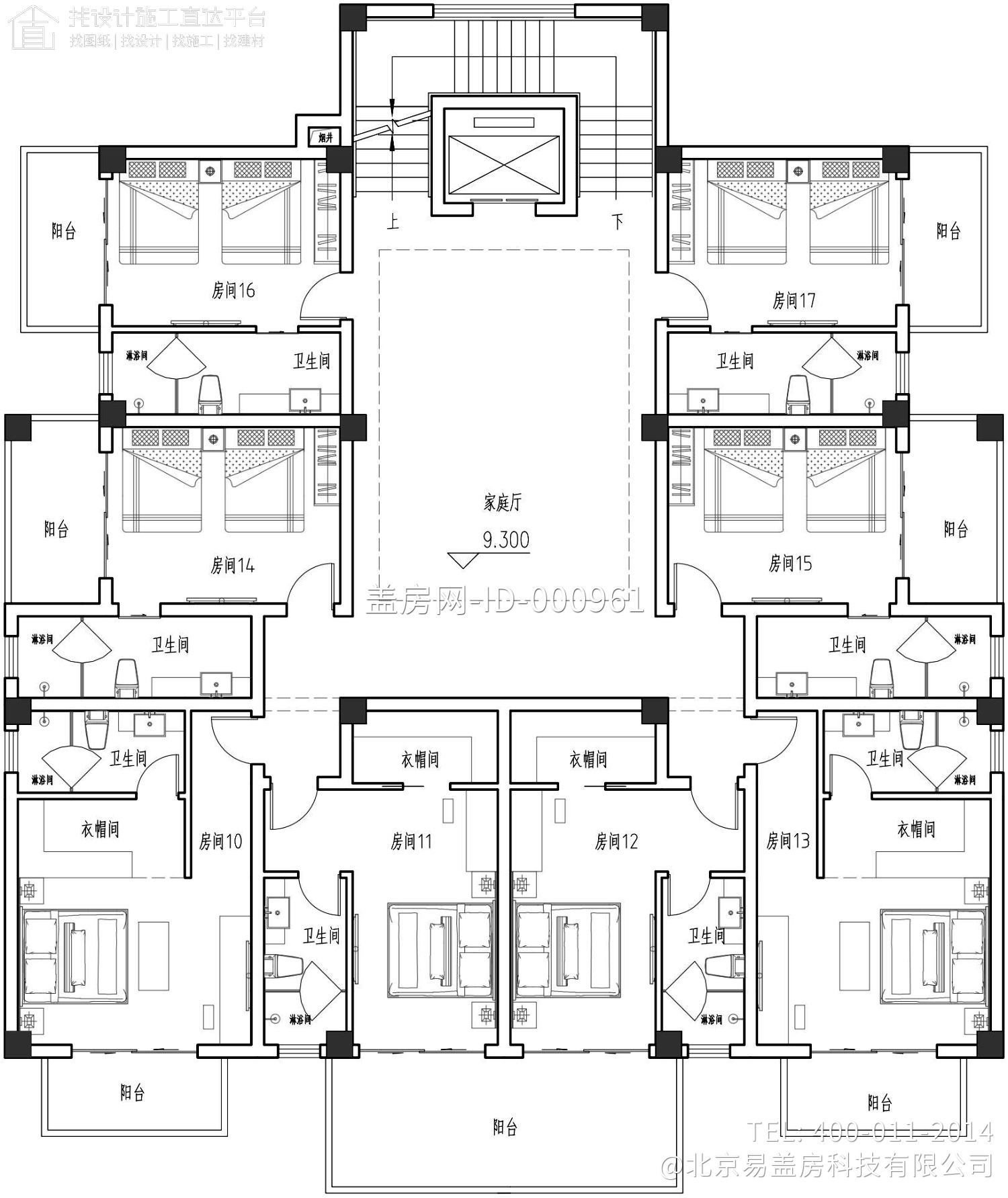 福建莆田欧式别墅设计图纸