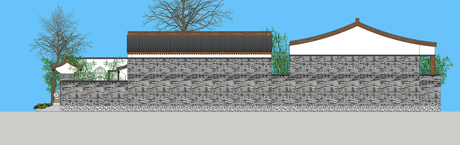 北京平谷王家中式四合院