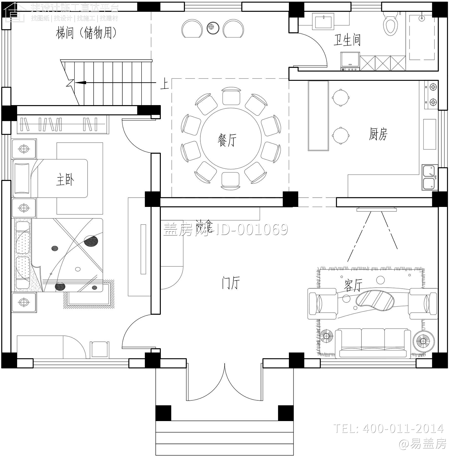 湖北孝感张家简欧别墅图纸