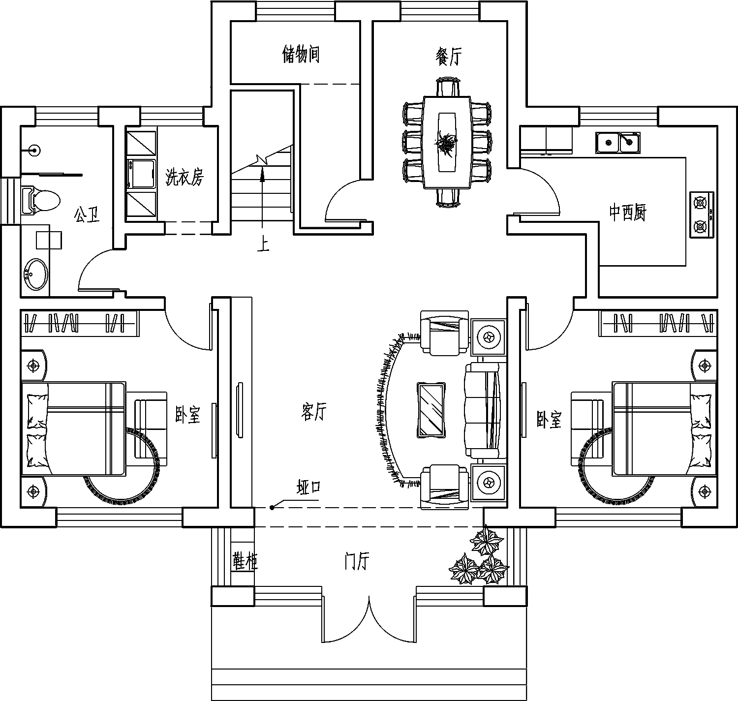 北京房山刘家欧式别墅