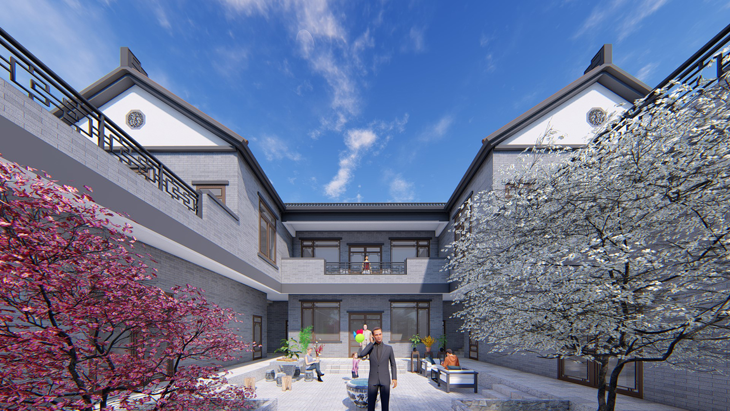 福建福州胡家新中式别墅