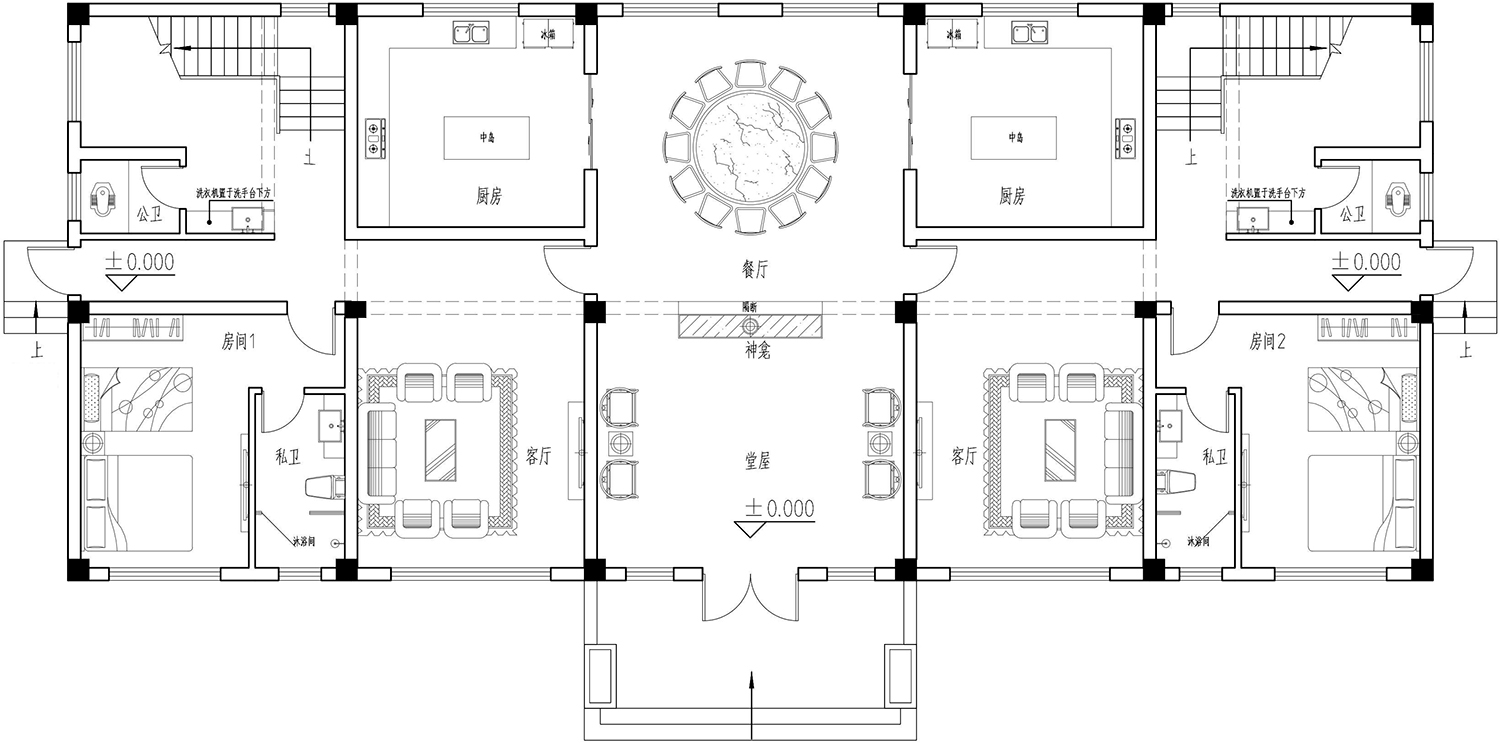 江西上饶胡家中式别墅