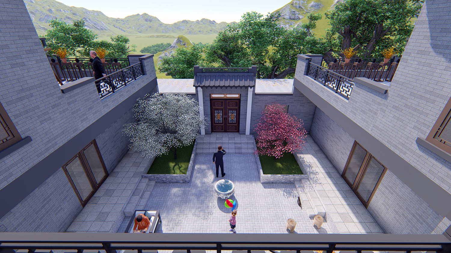 福建福州胡家新中式别墅