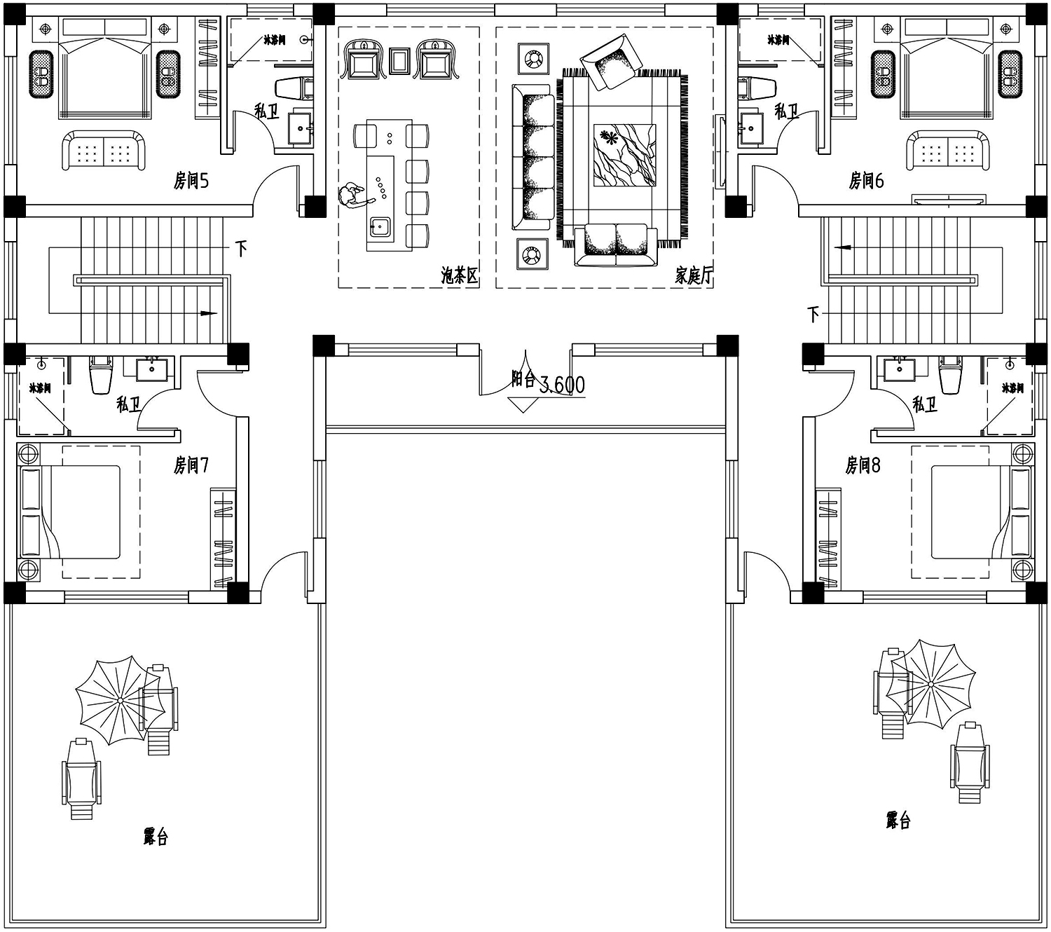 福建福州胡家新中式别墅