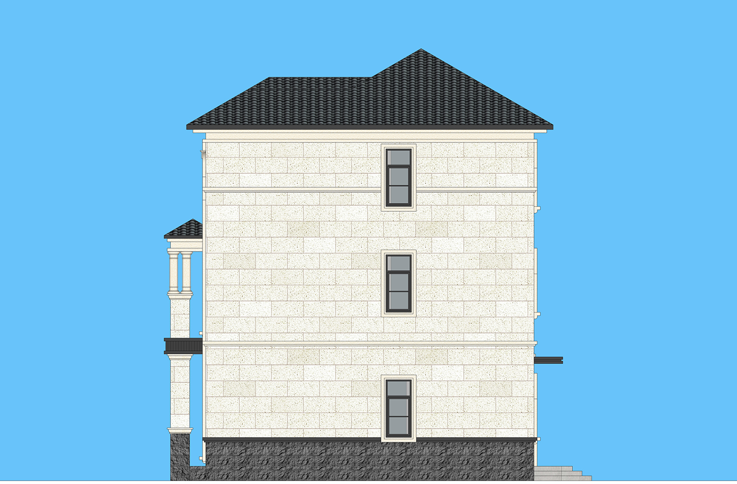 福建福州兰家欧式别墅