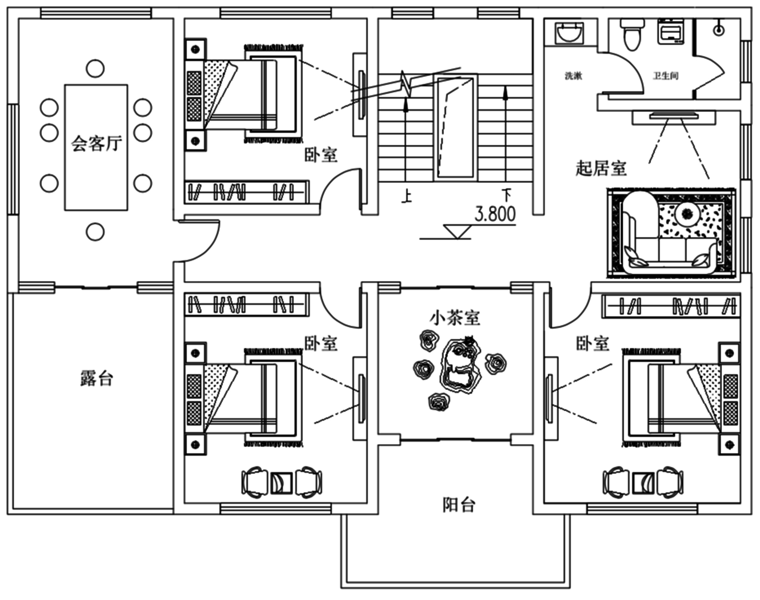 湖南怀化向家欧式别墅