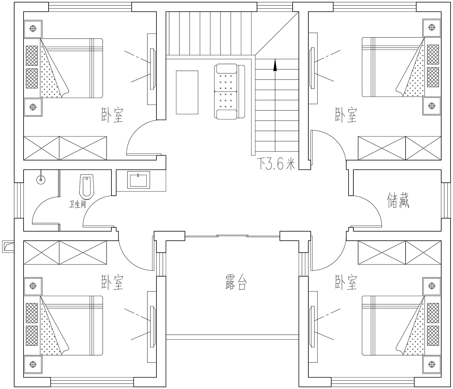 四川内江喻家新中式别墅