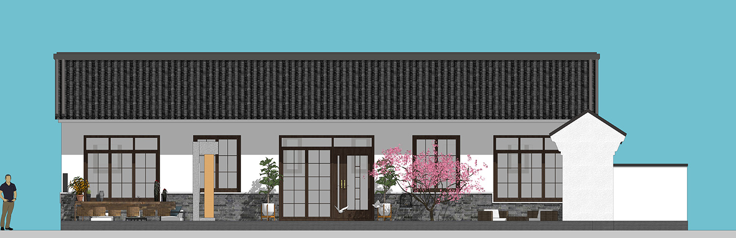 北京顺义吕家新中式宅院
