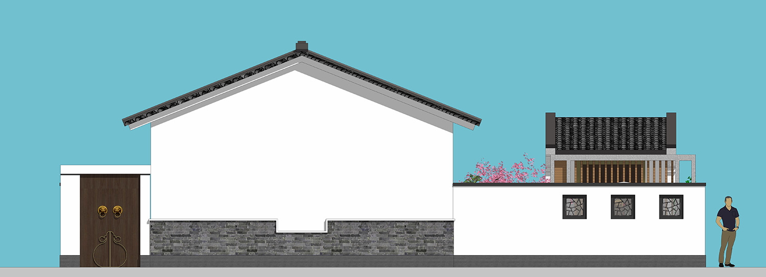 北京顺义吕家新中式宅院