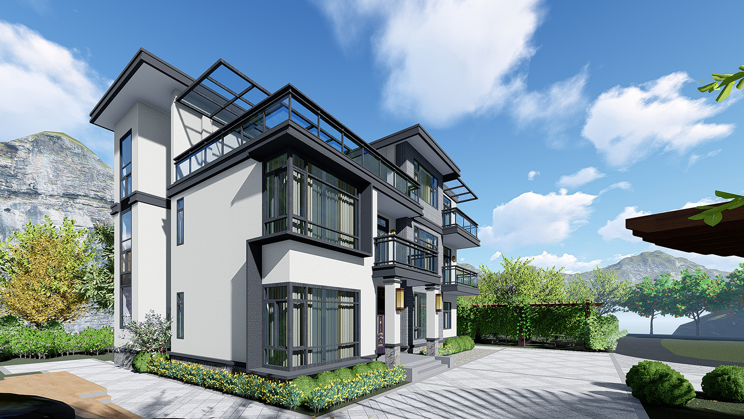 福建福州邢家现代别墅