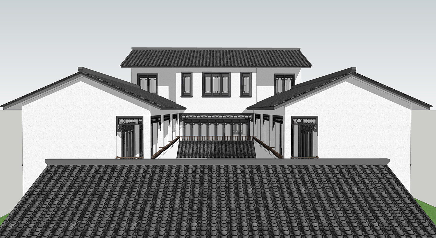 四川南充谢家四合院