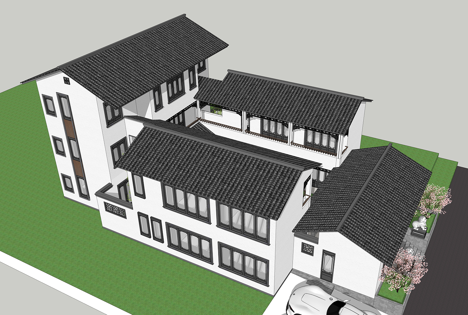 四川南充谢家四合院