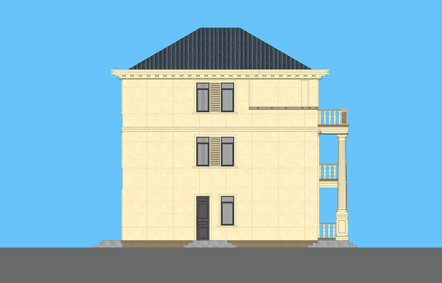 福建三明游家欧式别墅
