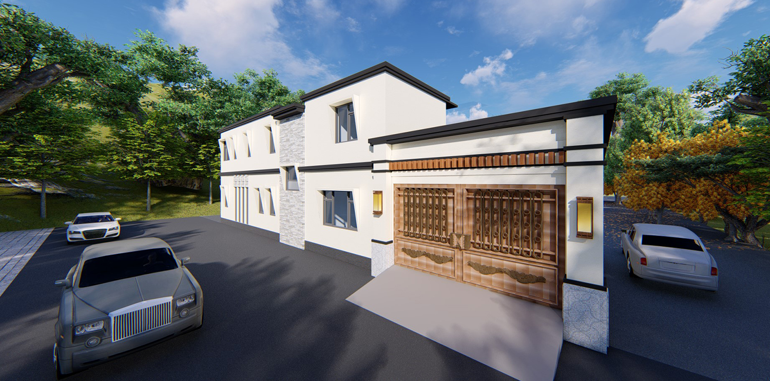 云南大理杨家现代别墅