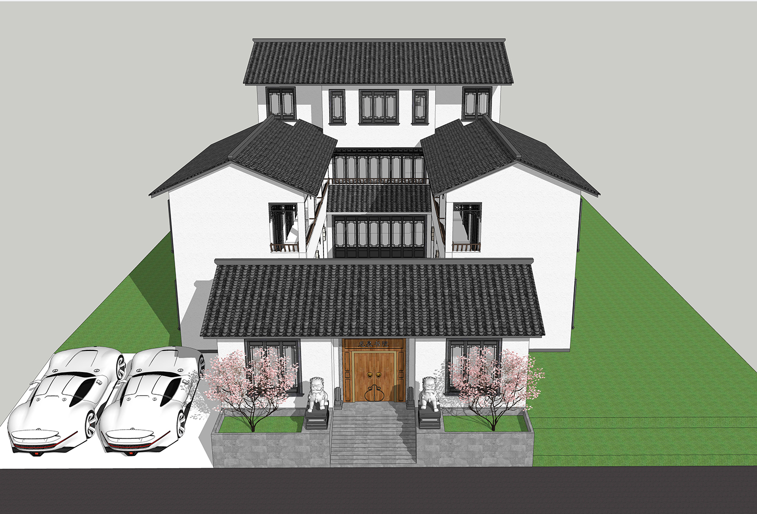 四川南充谢家四合院