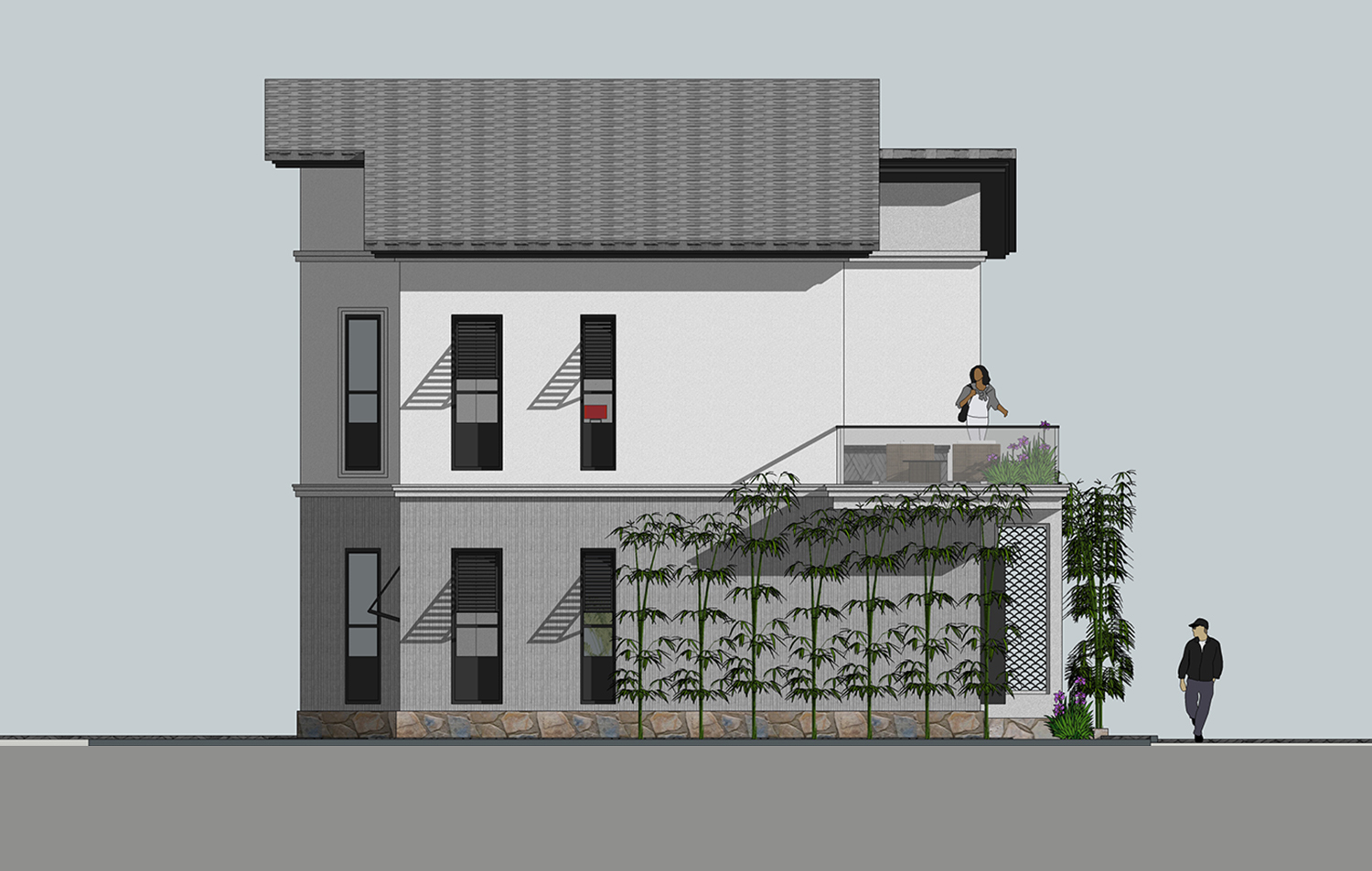 北京延庆孙家新中式宅院