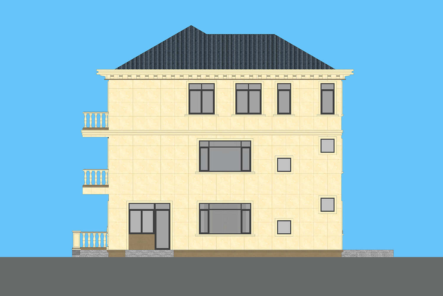 福建三明游家欧式别墅