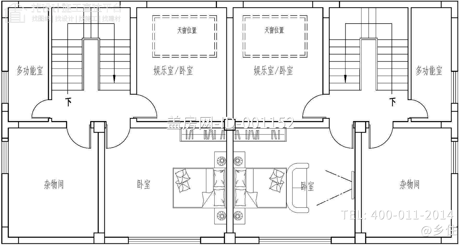 安徽安庆丁家田园双拼别墅