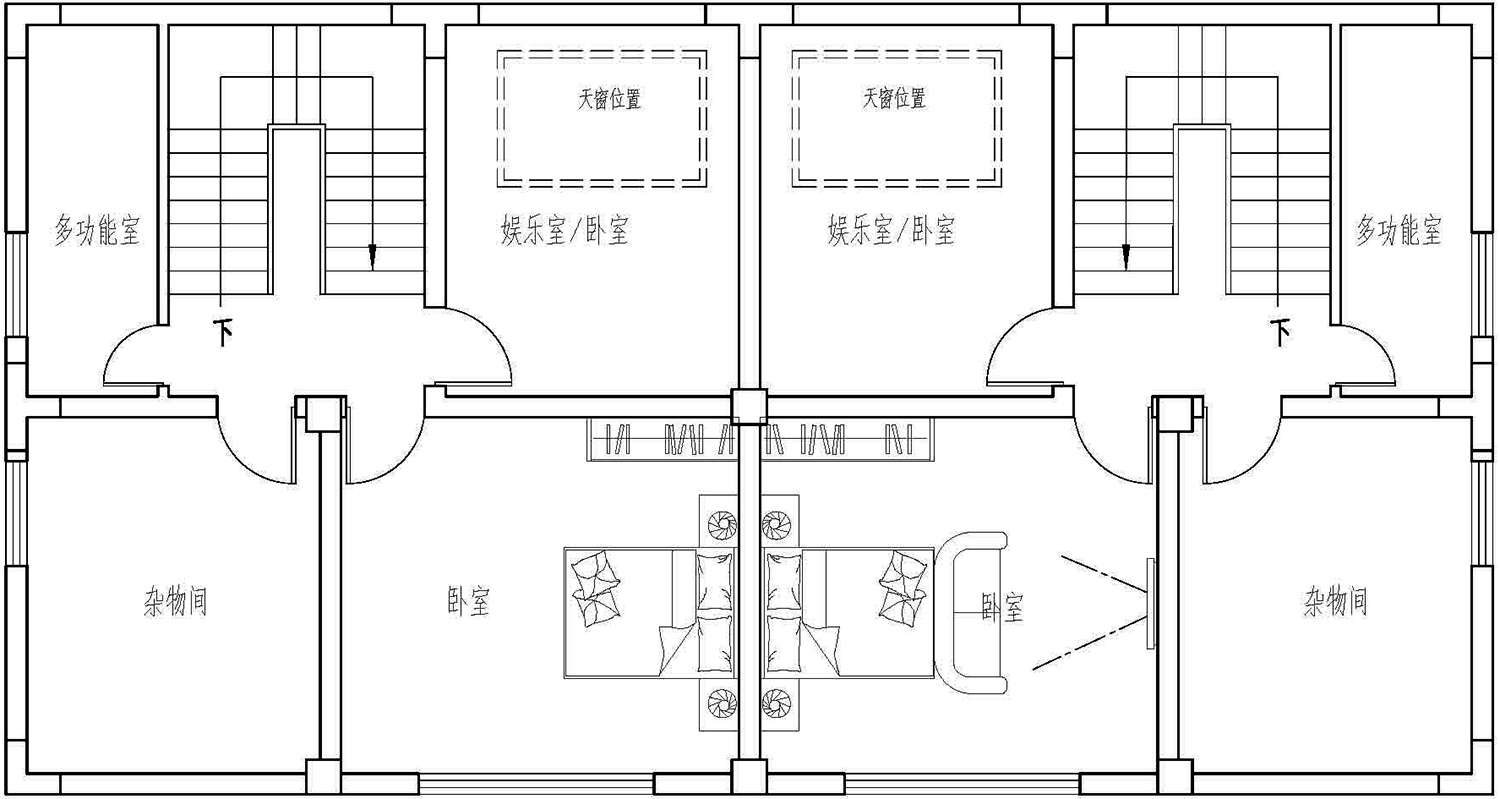 安徽安庆丁家田园双拼别墅