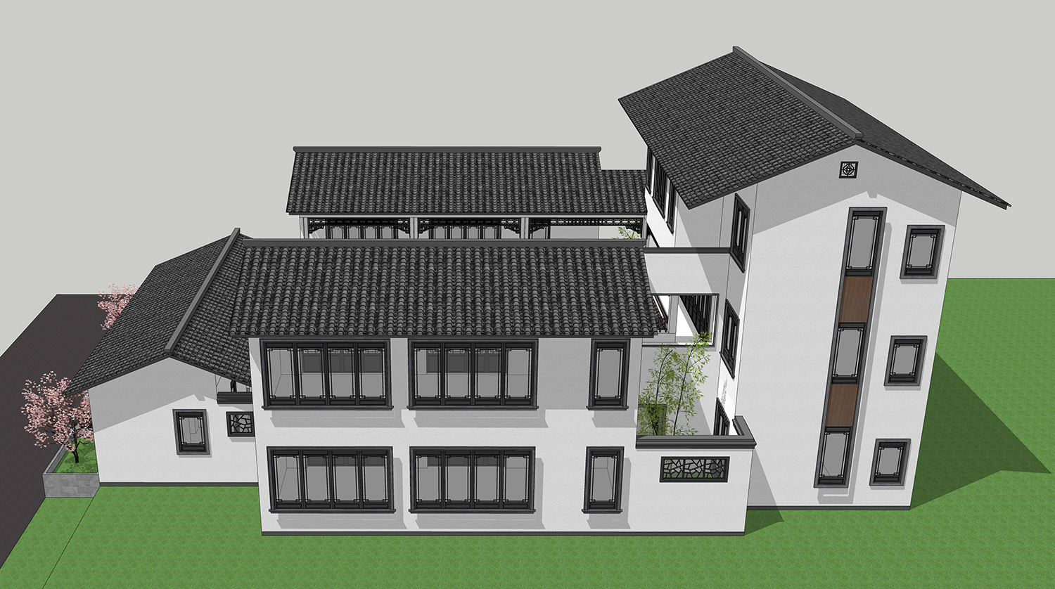 四川南充谢家四合院