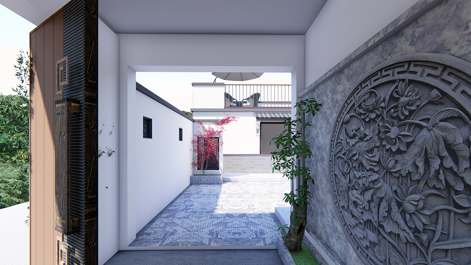 北京怀柔马家三合院