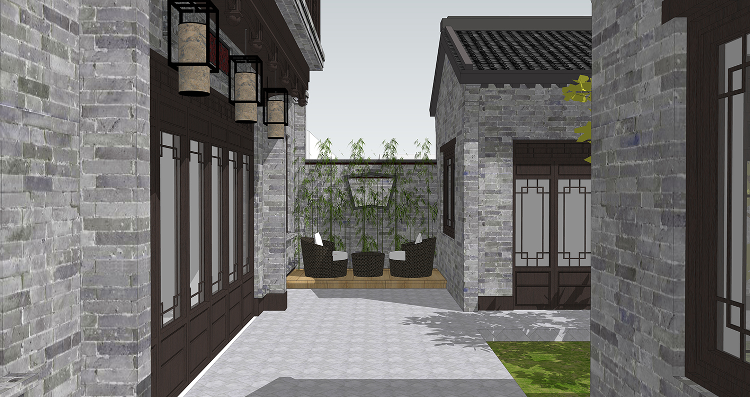 北京平谷闫家三合院