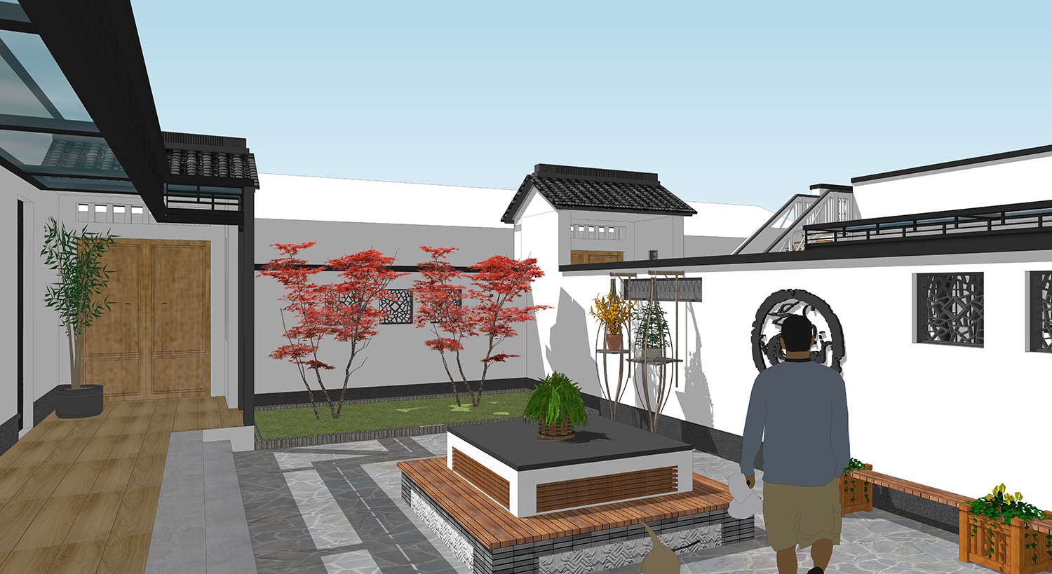 北京密云李家双拼三合院