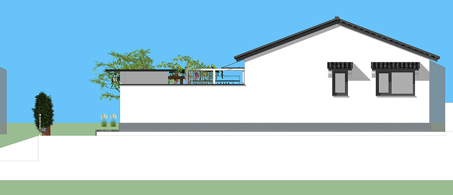 北京密云冯家新中式宅院