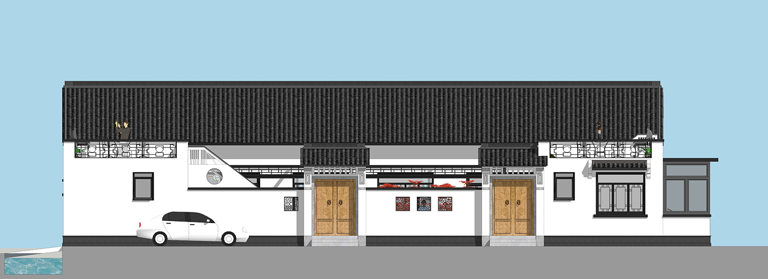 北京密云李家双拼三合院