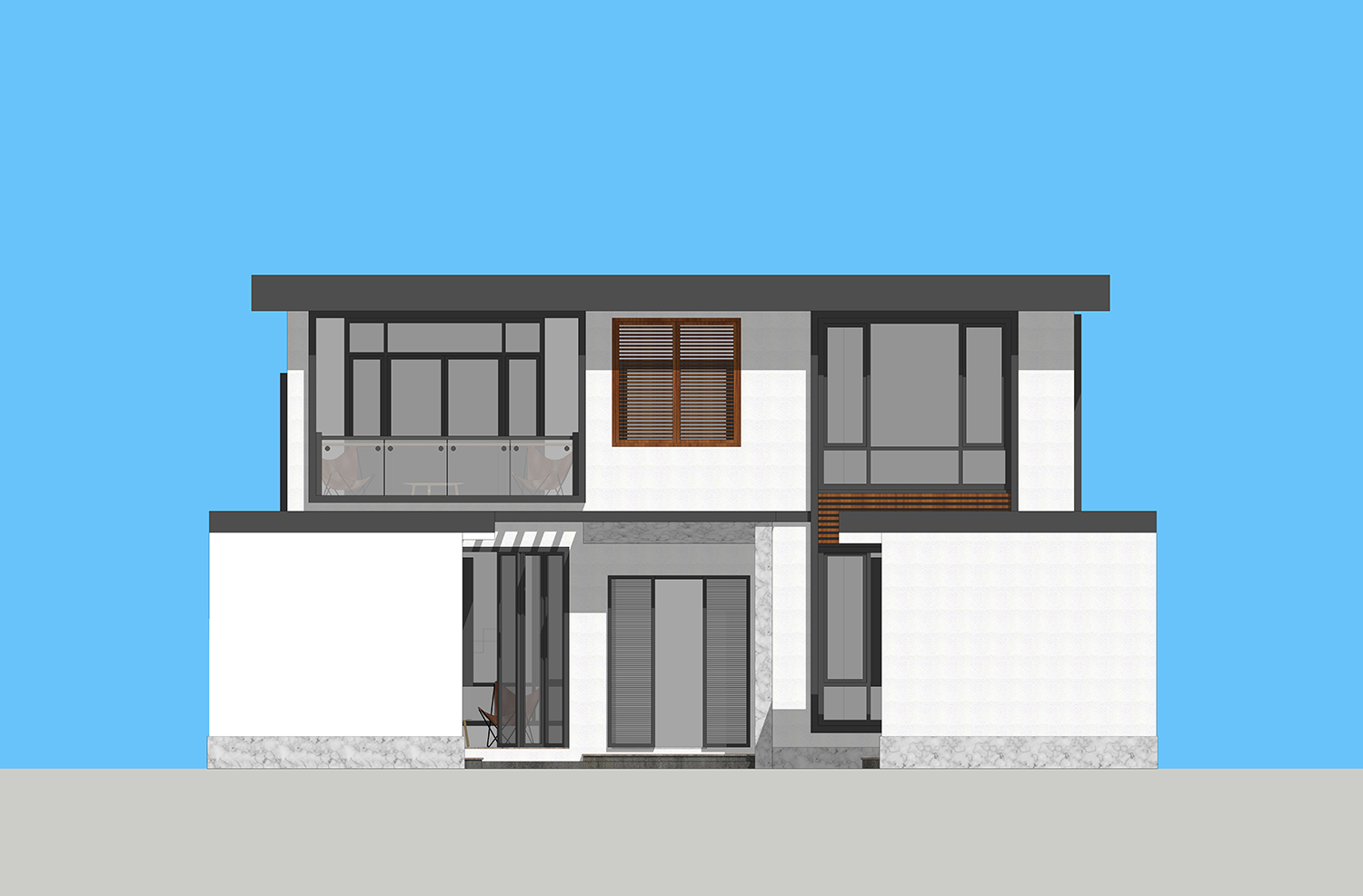 河北廊坊贾家现代宅院