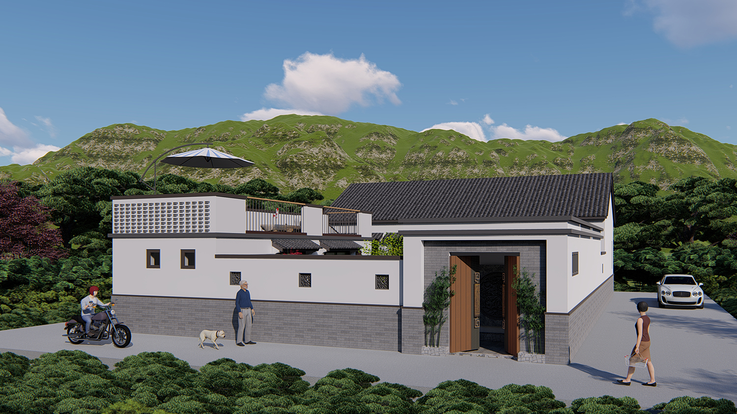 北京怀柔马家三合院