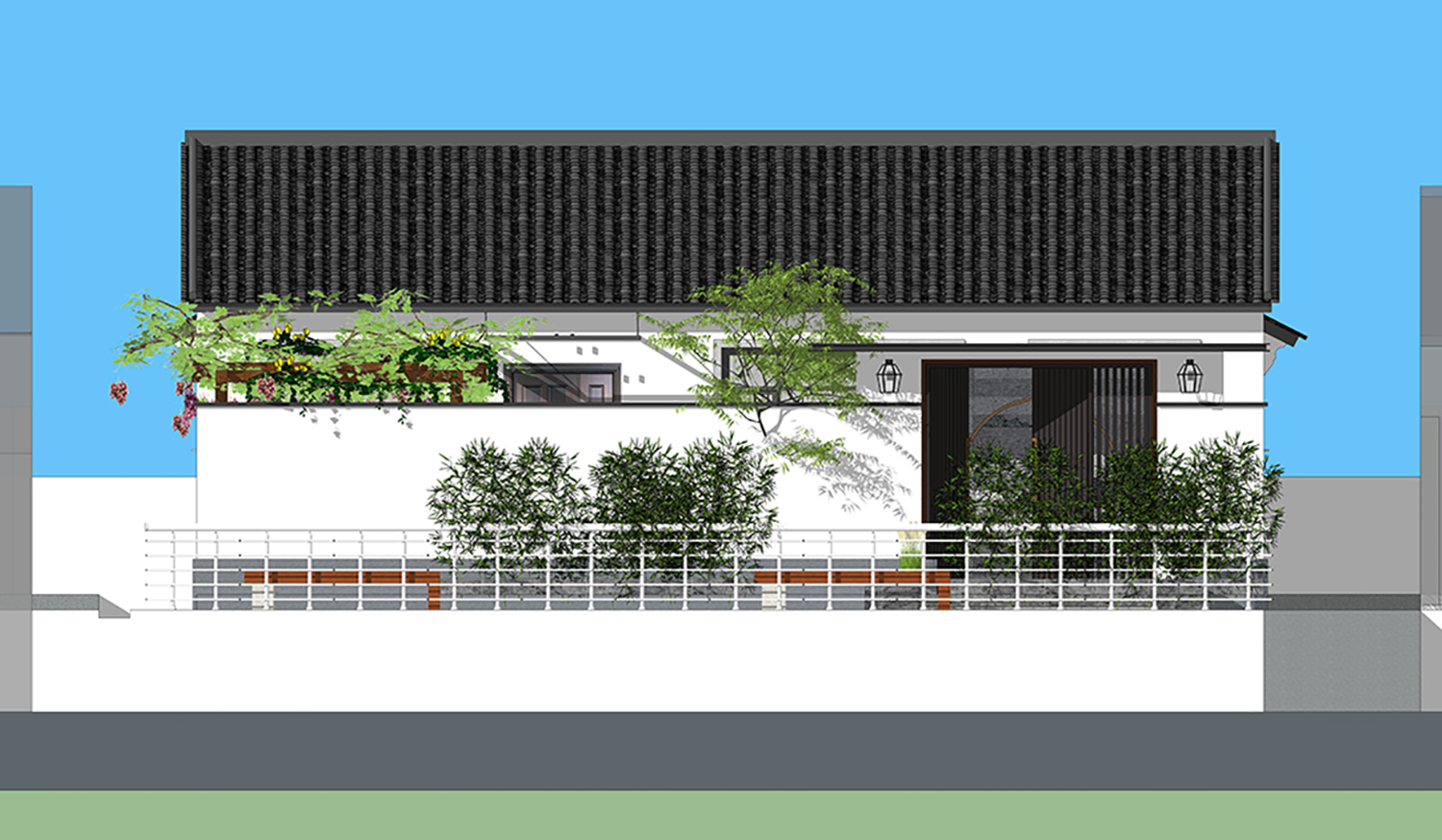 北京密云冯家新中式宅院